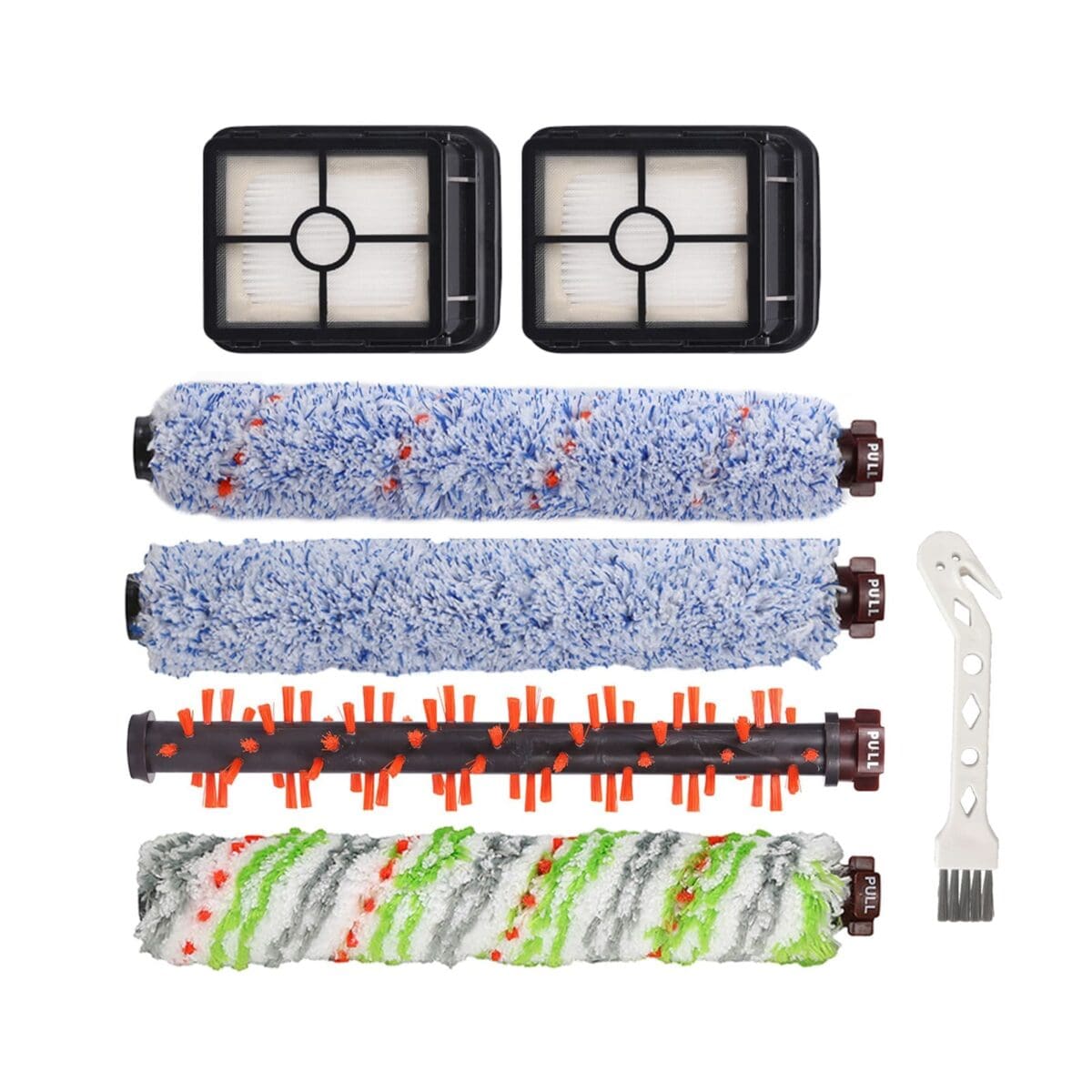 Zubehör für Bissell Crosswave 3-in-1 Serie Mehrzweckreiniger - Filter und Bürsten – Bild 1