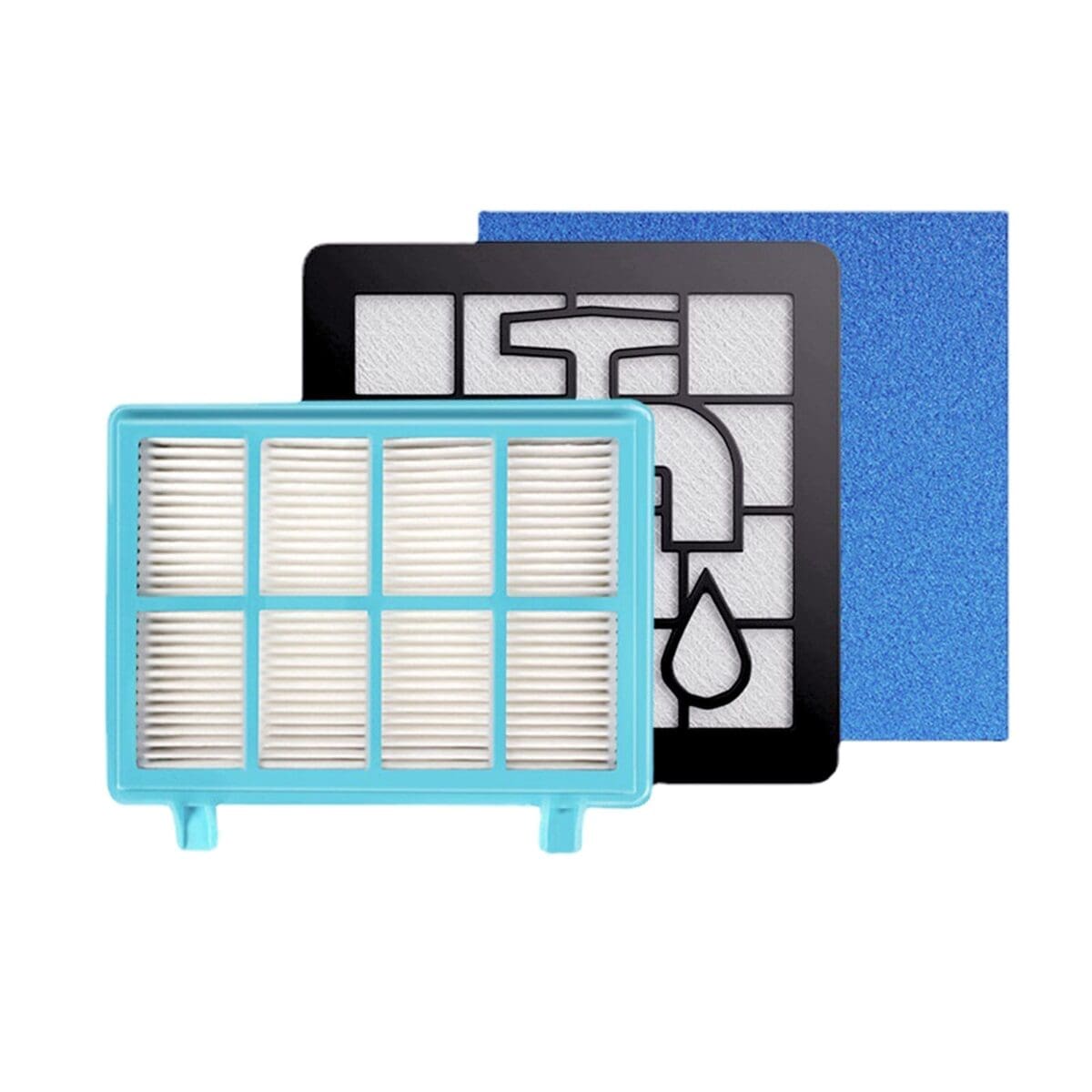 Hepa Filter für Philips PowerPro Compact Staubsauger FC801002 – Bild 1