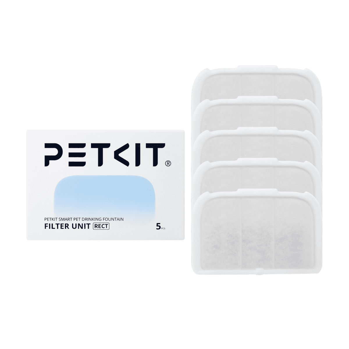 PETKIT Filter für EVERSWEET MAX Trinkbrunnen | 5 Stück – Bild 1